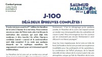 J-100 avant le Marathon de la Loire